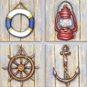  Windsor Vanguard Anchors Away (Set of 4) by Unknown