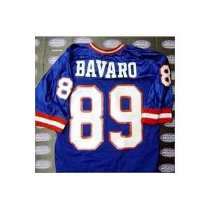 Mark Bavaro autographed New York Giants Football Jersey REPLICA Size 