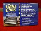 NEW The Grill Care Company Universal Heat Distribution Plate for Gas 
