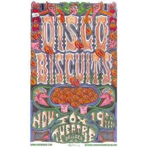 Disco Biscuits Fox Boulder 2006 Original Concert Poster  