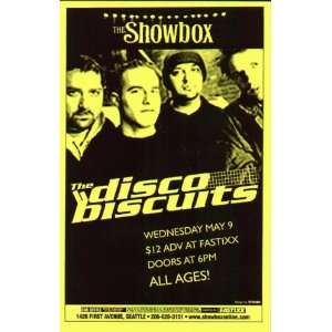  Disco Biscuits Seattle Original Concert Poster 2001
