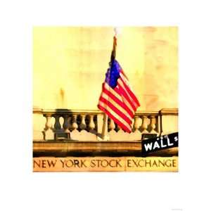  NYSE, New York Premium Poster Print by Tosh , 12x16
