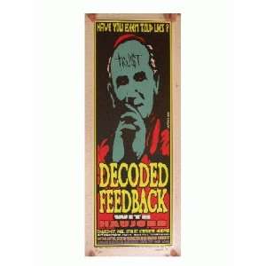  Decoded Feedback Silkscreen Poster Jermaine Everything 