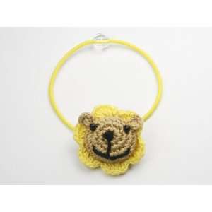Lion King   Crochet Animal Baby Girl & Toddler Hairband / Ponytail 