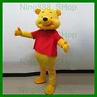 Brand New Winnie The Pooh Bear Mascot Costume Fancy Dress Party 