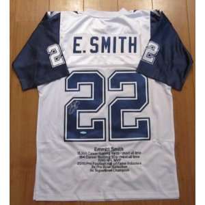  Emmitt Smith Autographed Jersey   Authentic   Autographed 