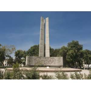  Memorial Monument, Khojand, Tajikistan, Central Asia, Asia 