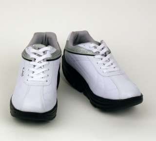 Air Round Tone Easy Walking Shoes New Mens White K40s  