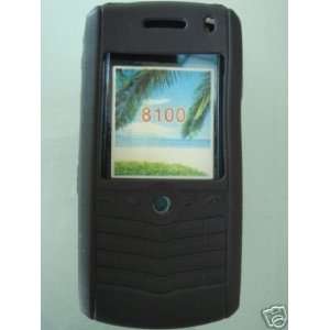 Blackberry 8100 Skin Case Skincase Silicone Black