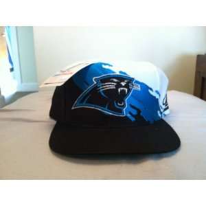  Carolina Panthers Vintage Paintsplash Snapback Hat 