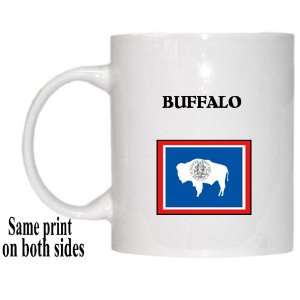  US State Flag   BUFFALO, Wyoming (WY) Mug 