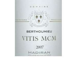   2007 Berthoumieu Barre Madiran Vitis MCM 750ml Grocery & Gourmet Food