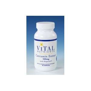  Vital Nutrients   Curcumin Extract 500mg VEG 60c Health 