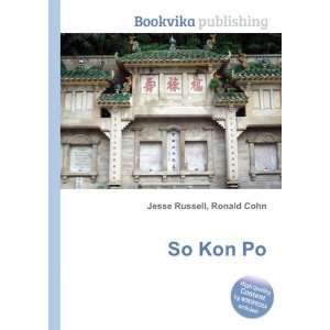  So Kon Po Ronald Cohn Jesse Russell Books