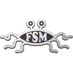 Flying Spaghetti Monster FSM lapel pin Flying Spaghetti Monster lapel 
