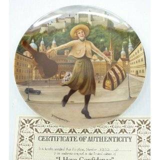   Music Collectible Plate #4353D I Have Confidence   Edwin M Knowles