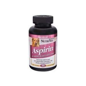    Nutri Vet K 9 Aspirin for Large Dogs  75 count