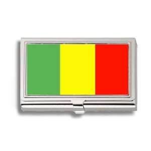  Mali Malian Flag Business Card Holder Metal Case Office 