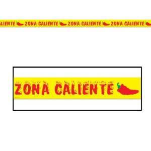  Zona Caliente (Hot Zone) Party Tape Case Pack 120   683114 