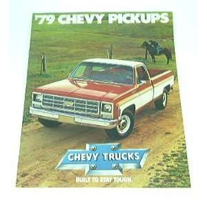  1979 79 Chevrolet CHEVY PICKUP TRUCK BROCHURE C10 K20 