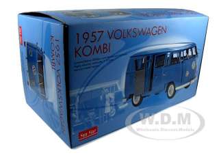   model of 1957 Volkswagen Bus Kombi die cast model car by SunStar