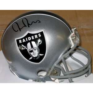  Justin Fargas Oakland Raiders Replica Mini Helmet Sports 