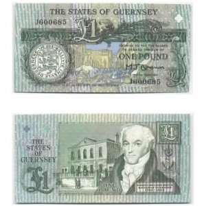  Guernsey ND (1991) 1 Pound, Pick 52a 
