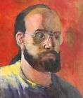 Self Portrait Original Oil Painting Max Shaye  