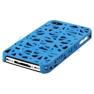 Blue Bird Nest Interwove Line Hard Case+PRIVACY LCD Filter for iPhone 