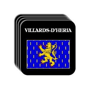  Franche Comte   VILLARDS DHERIA Set of 4 Mini Mousepad 