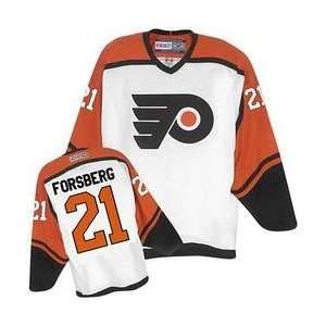  CCM Philadelphia Flyers Peter Forsberg Replica Road (White 