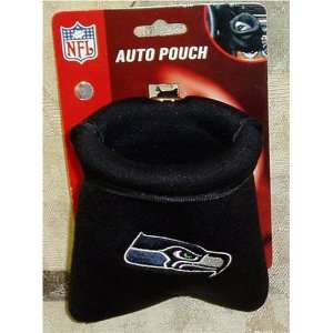 Seattle Seahawks Licensed Auto Pouch Cell Phone Holder Catch All 