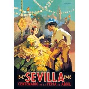  Sevilla Centenario de la Feria de Abril 20x30 poster