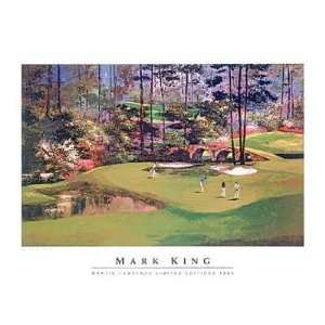  Augusta #11 by Mark King. Size 36 inches width by 27 