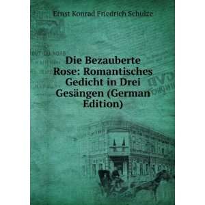   GesÃ¤ngen (German Edition) Ernst Konrad Friedrich Schulze Books