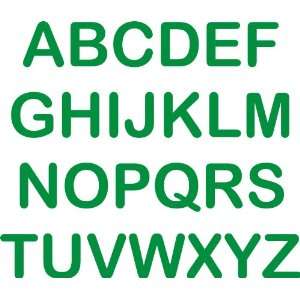  Alphabet Arial Rounded Uppercase Letterset Removable Wall 
