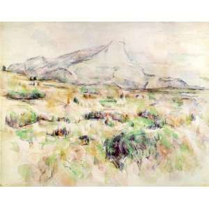   Paul Cezanne   32 x 26 inches   Mont Sainte Victoir