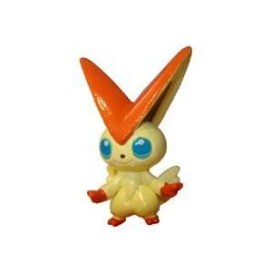  Pokemon Keshipoke BW3 Victini Mini Figure with Eraser 