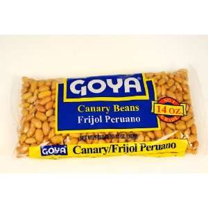 Goya Canary Beans 14 oz   Frijol Peruano Grocery & Gourmet Food