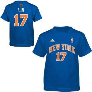 adidas New York Knicks Jeremy Lin Toddler (Sizes 2T 4T) Game Time T 