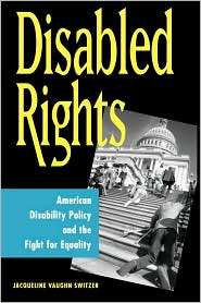 Disabled Rights, (0878408983), Jacqueline Switzer, Textbooks   Barnes 