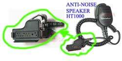 Noise Cancel Speaker Mic for Motorola Visar HT1000 NADP  