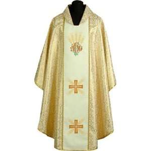  IHS And Wheat Design Chasuble