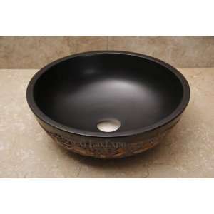   KIVCS44 Bathroom Lavatory Ceramic Vessel Sink Bowl