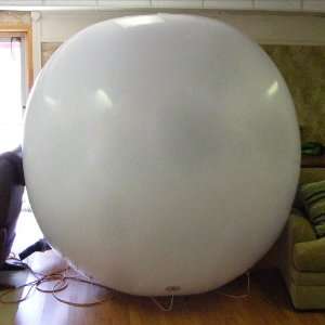  Giant White Helium Advertising Balloon