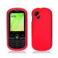 Mobile Alcatel Sparq 606A New Hard Snap on Cover Phone Case Fire Red 