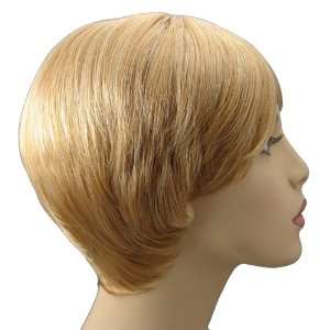 Elodie wigs, Short Wavy Synthetic Realistic Quality Women wigs, Golden 
