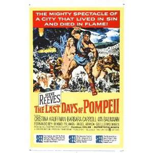 The Last Days of Pompeii Movie Poster (27 x 40 Inches   69cm x 102cm 