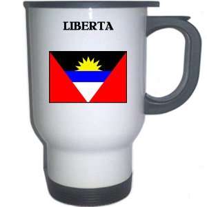  Antigua and Barbuda   LIBERTA White Stainless Steel Mug 