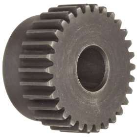 Martin TS816 Spur Gear, 20° Pressure Angle, High Carbon Steel, Inch 